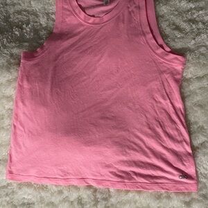ALO Yoga Light Pink Tank Top